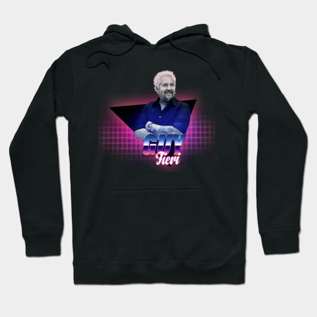 Guy Fieri Tribute Retro 90s Hoodie by Zac Brown